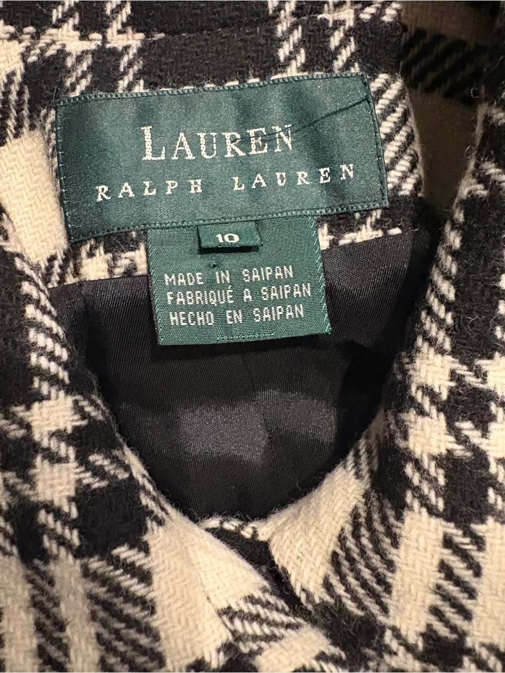 Vintage Ralph Lauren Wool Coat - Picture 3 of 4
